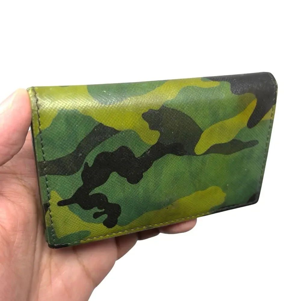 Prada Archive Camo Wallet